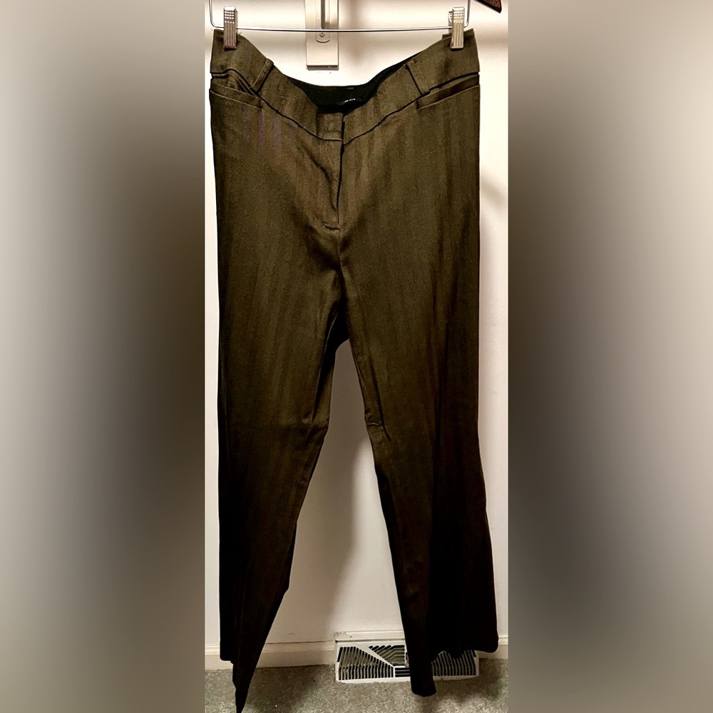 Lane Bryant Olive Dress Pants